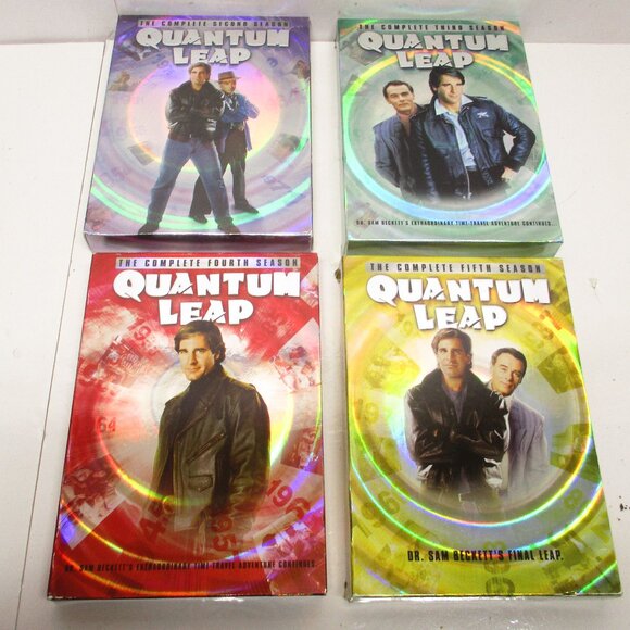 Quantum Leap Complete 2, 3, 4 ,5 Seasons (DVD) TV Series SCOTT BAKULA - Picture 1 of 3